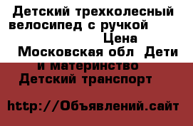 Детский трехколесный велосипед с ручкой SITY Trike  Alluminium › Цена ­ 3 000 - Московская обл. Дети и материнство » Детский транспорт   